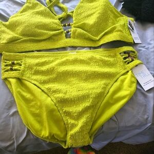 Plus Size 3X Green Bikini